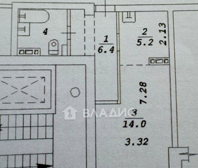 квартира г Новосибирск Студенческая ул Троллейная 14 фото 2