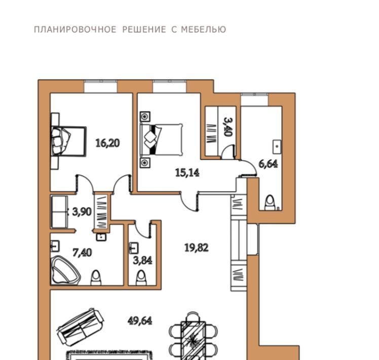 квартира г Москва метро Боровицкая ул Знаменка 13с/1 фото 27