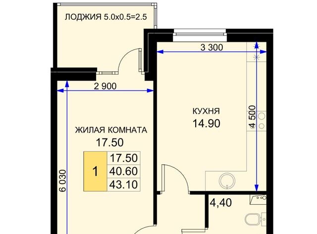 квартира ЖК «История-2» Южно-Кубанское с/пос фото