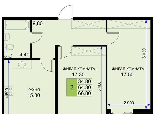 ул Екатерининская 5к/2 ЖК «История-2» Южно-Кубанское с/пос фото