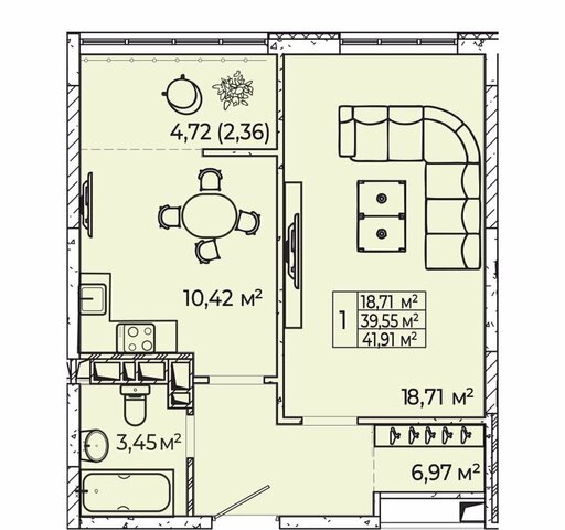 квартира р-н Пролетарский ул Школьная 19 д. 17а фото