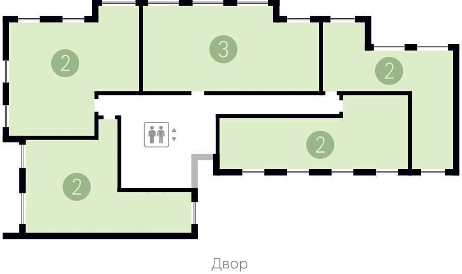 квартира г Тюмень ул Молодогвардейцев 5к/1 фото 2