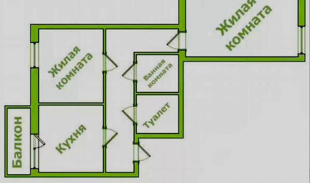 квартира г Киров мкр Радужный пер Школьный 5 р-н Нововятский Радужный фото 22