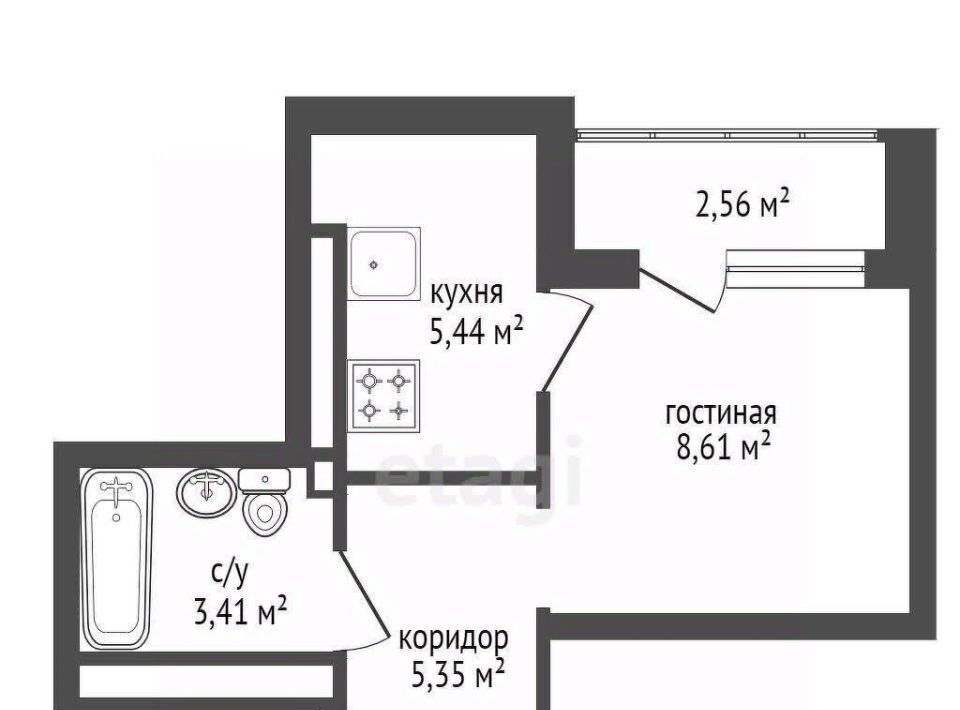 квартира р-н Уфимский с Михайловка ул Новоуфимская фото 18