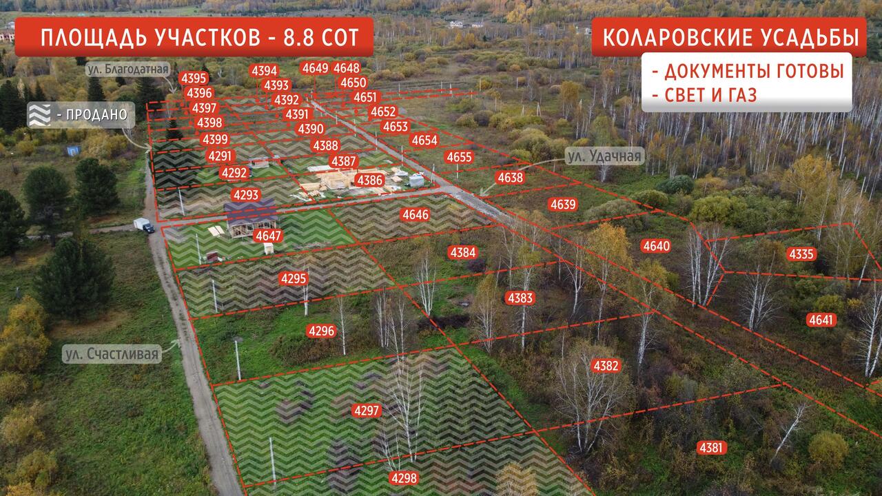 земля р-н Томский с Коларово ул Удачная фото 2