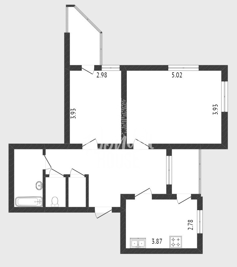 квартира г Тюмень р-н Ленинский ул Харьковская 57к/2 фото 35