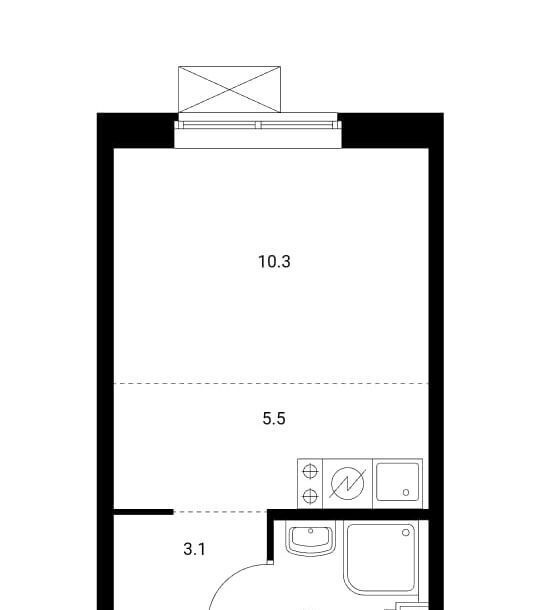 квартира г Москва метро Щербинка ш Варшавское 282к/2 фото 18