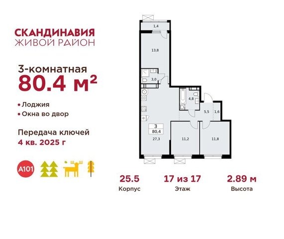 метро Коммунарка ТиНАО жилой комплекс Скандинавия фото