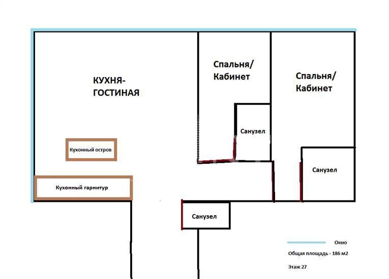 квартира г Москва метро Деловой центр наб Пресненская 8с/1 фото 11