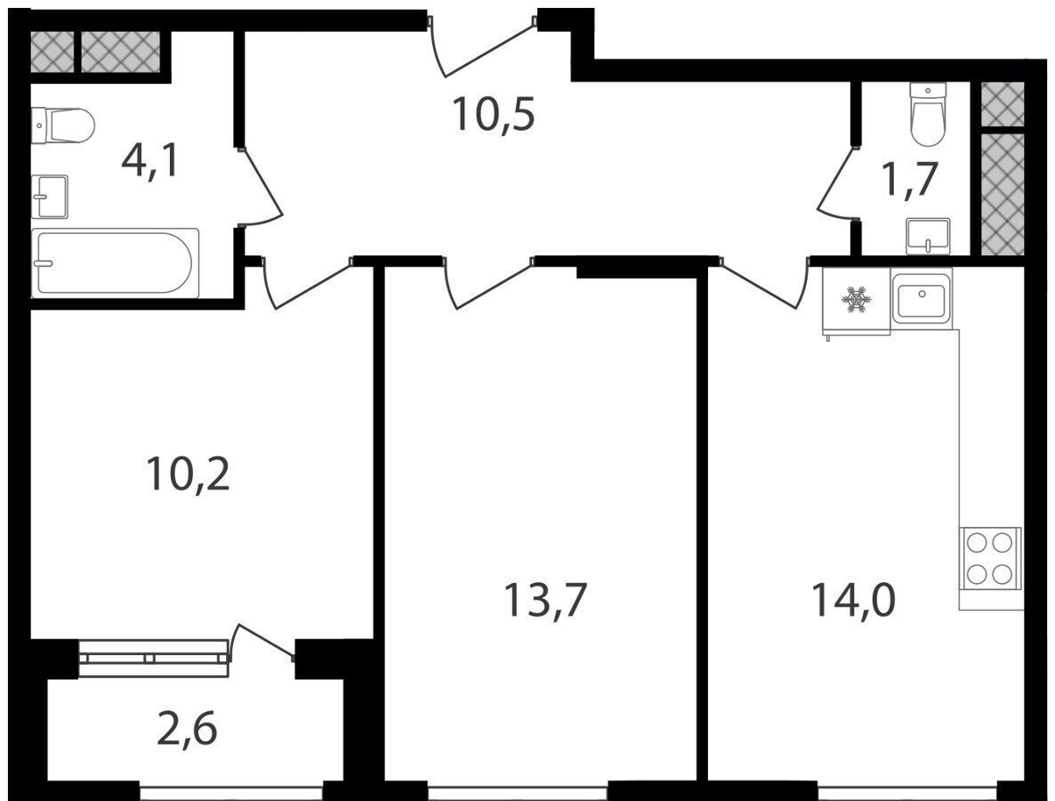 квартира г Москва метро Аннино ш Варшавское 141 фото 1