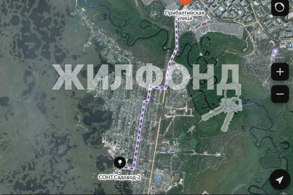 земля г Когалым городской округ Когалым, СОНТ Садовод-2 фото 2