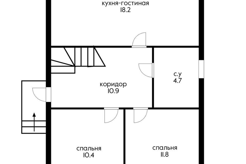 дом г Адыгейск х Псекупс ул Хакурате Республика Адыгея Адыгея, городской округ Адыгейск фото 3