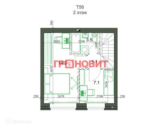 дом р-н Новосибирский п Элитный микрорайон Берёзки фото 8