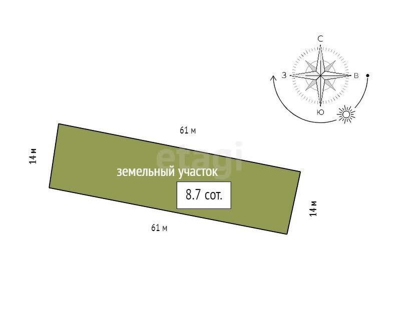 земля р-н Емельяновский СНТ Черемшанка фото 8