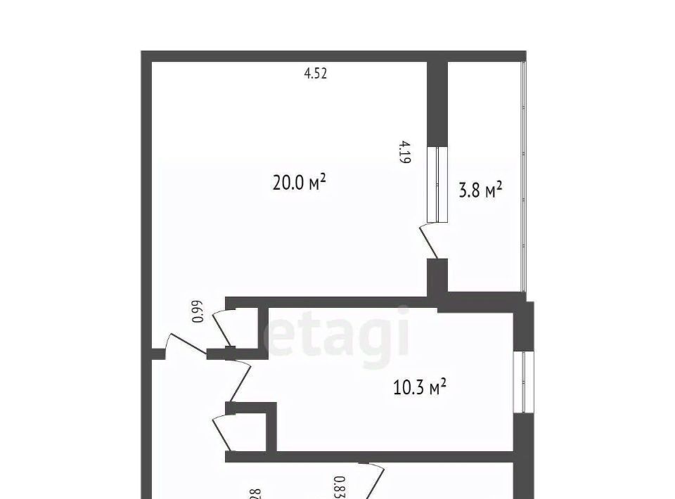 квартира г Санкт-Петербург метро Международная ул Бухарестская 23к/2 фото 2