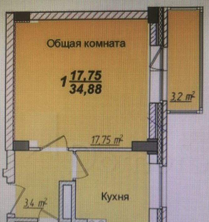 квартира г Нижний Новгород р-н Приокский ул Маршала Жукова 8 фото 7