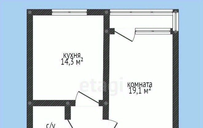 квартира р-н Тахтамукайский пгт Яблоновский ул Шоссейная 63к/12 фото 7