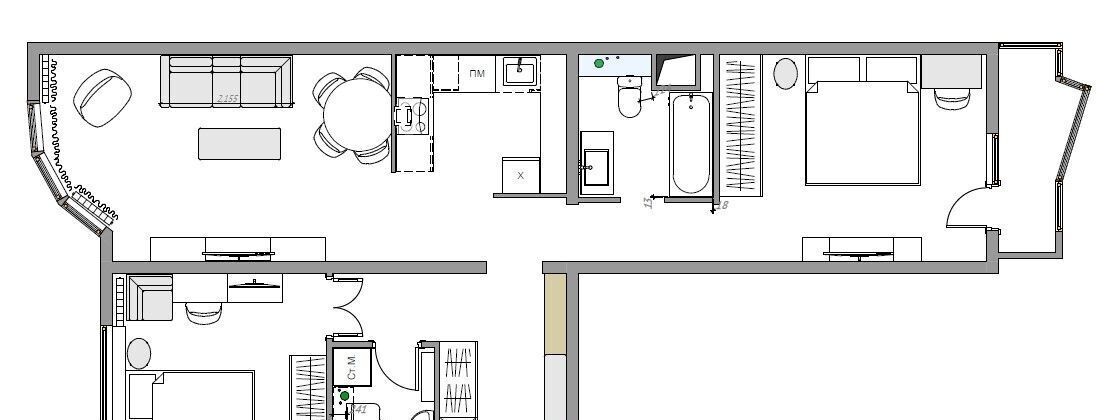 квартира г Москва метро Коломенская наб Нагатинская 14к/1 фото 17