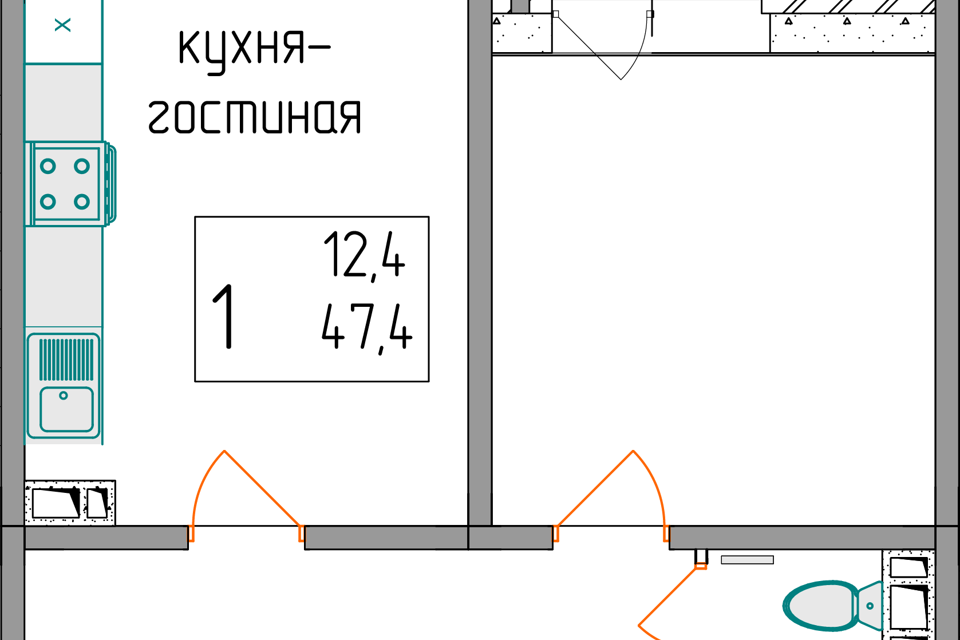 квартира г Ярославль р-н Фрунзенский городской округ Ярославль, Строящийся жилой дом фото 1