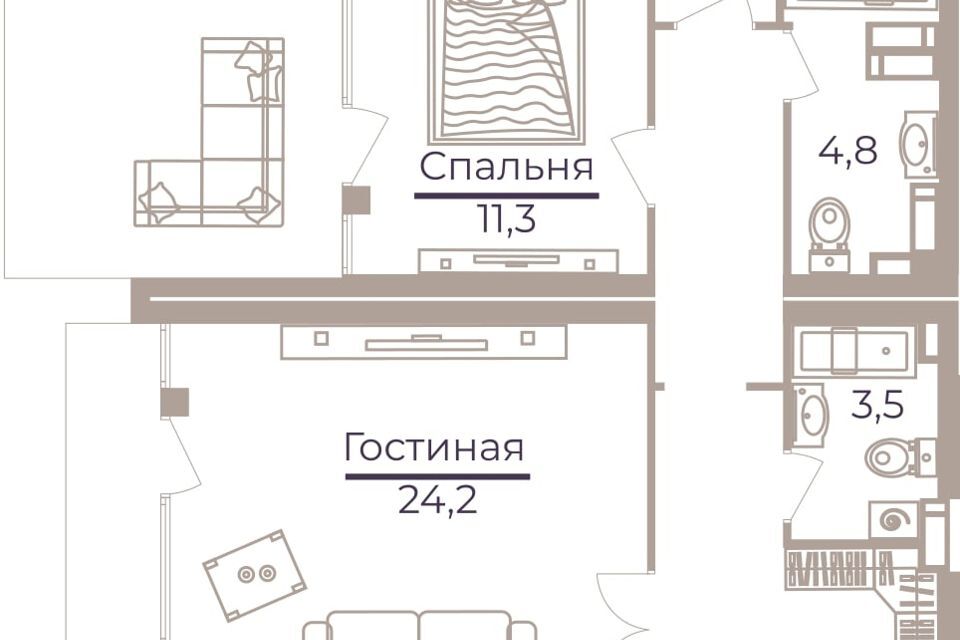 квартира г Москва ул Херсонская 43к/5 Юго-Западный административный округ фото 2