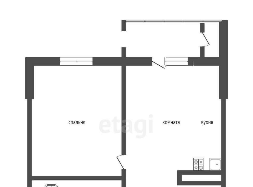 квартира г Челябинск р-н Центральный ул Героя России Яковлева А.В. 15 фото 29