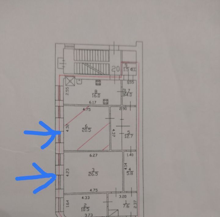 комната г Санкт-Петербург метро Достоевская ул Рубинштейна 2/45 фото 25