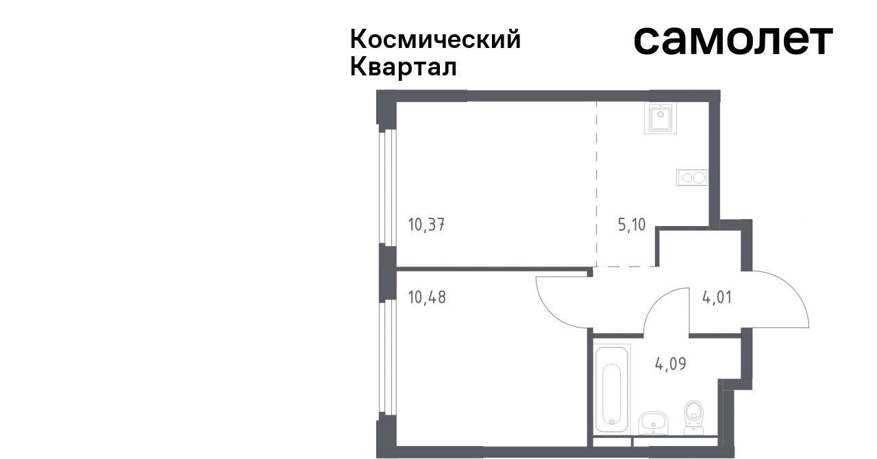 квартира г Королев мкр Юбилейный Щёлковская фото 1