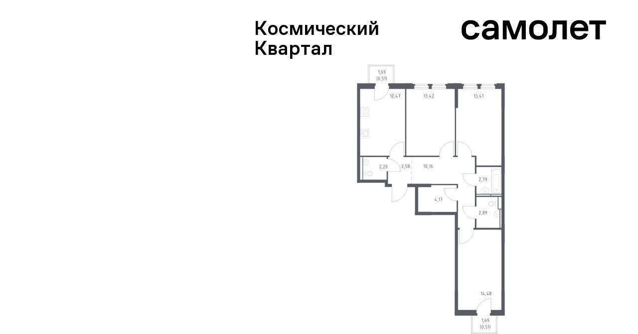 квартира г Королев мкр Юбилейный Щёлковская фото 1