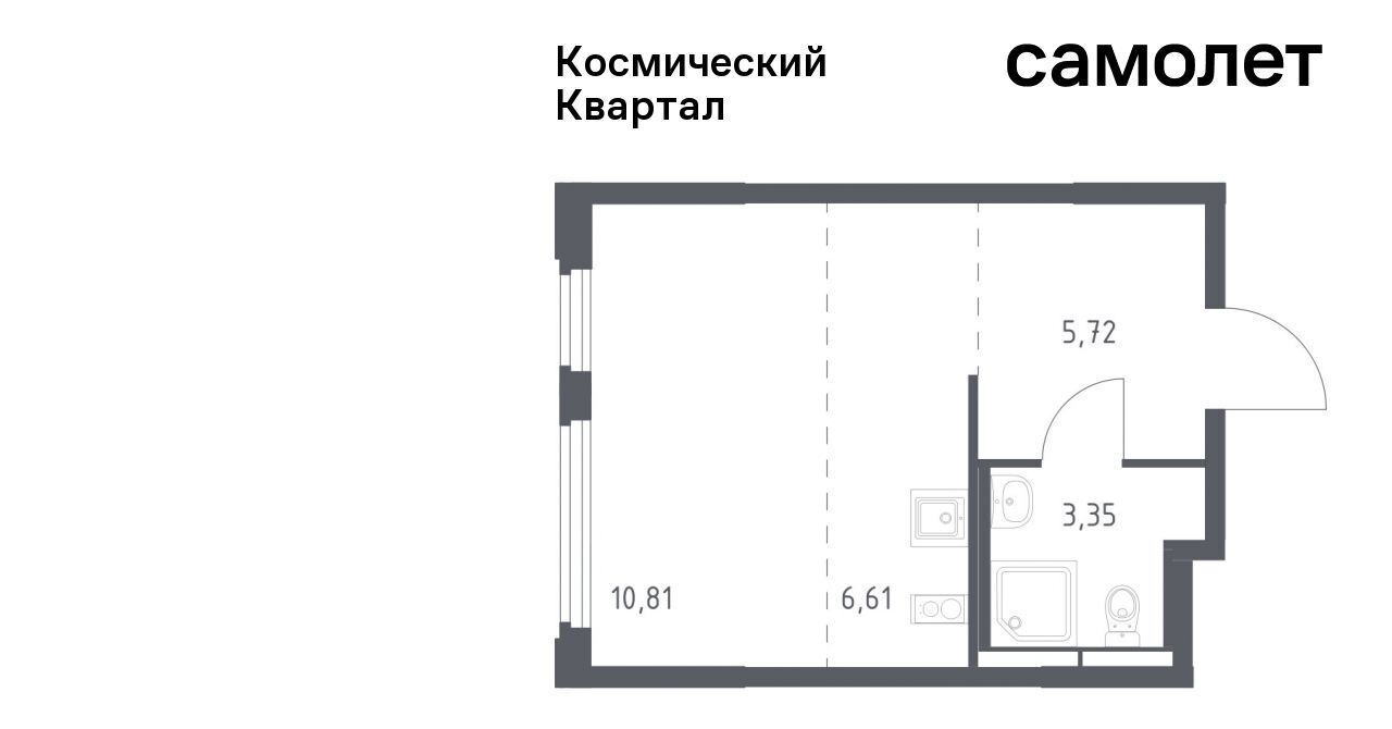 квартира г Королев мкр Юбилейный Щёлковская фото 1