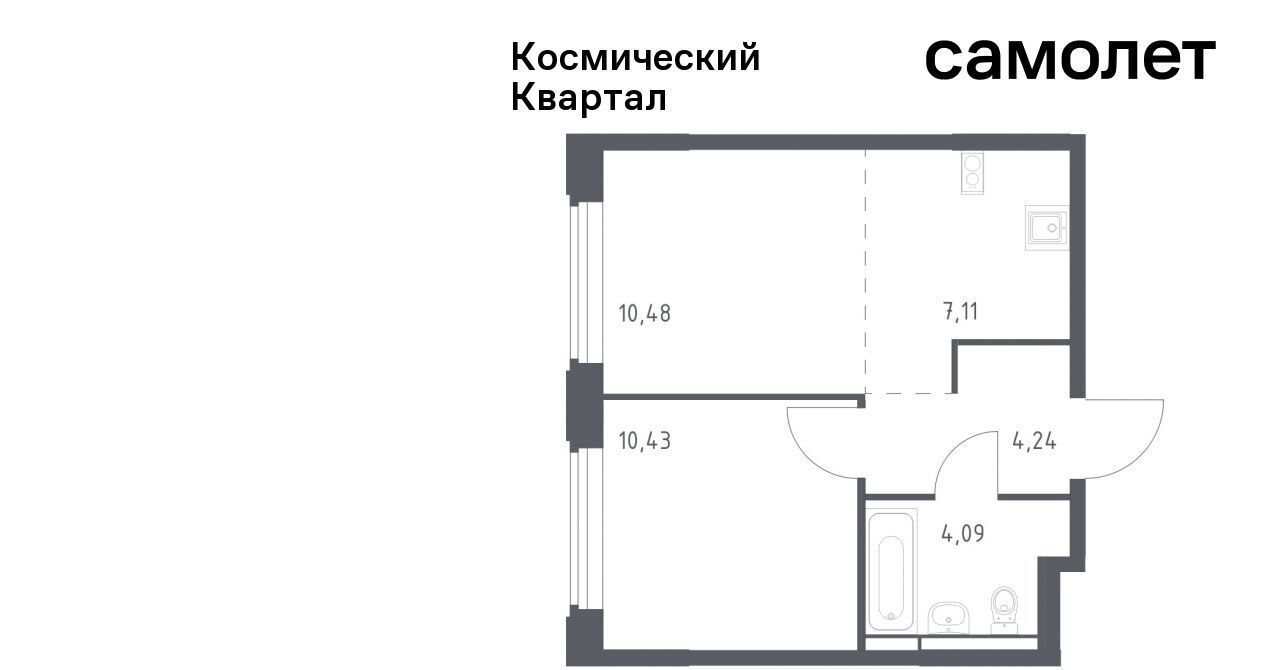 квартира г Королев мкр Юбилейный Щёлковская фото 1
