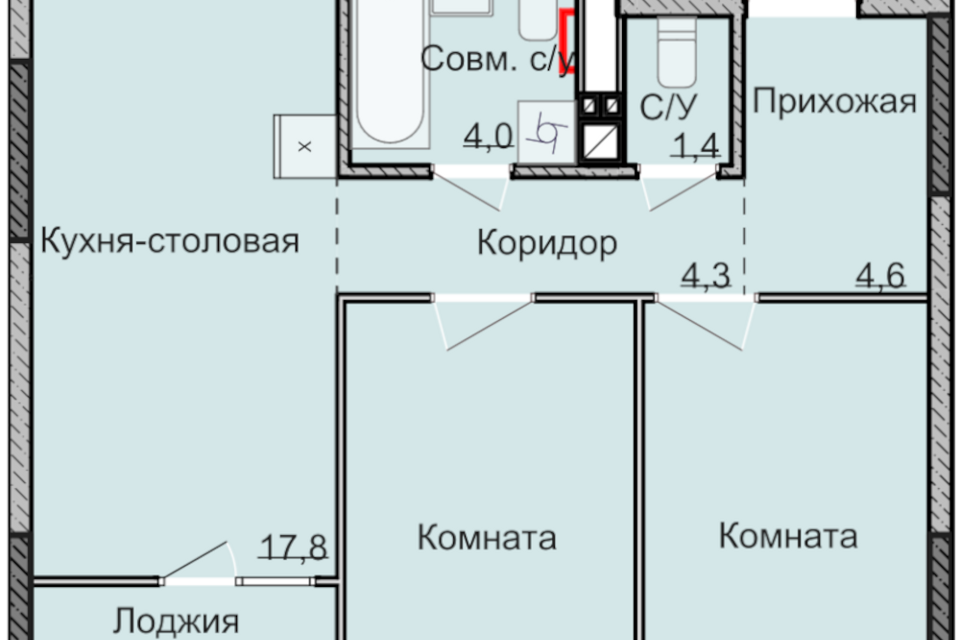 квартира г Ижевск городской округ Ижевск, Строящийся жилой дом фото 1