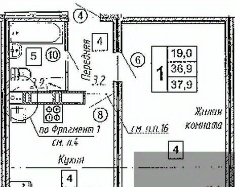 квартира г Воронеж р-н Левобережный ул Шидловского 28 фото 1