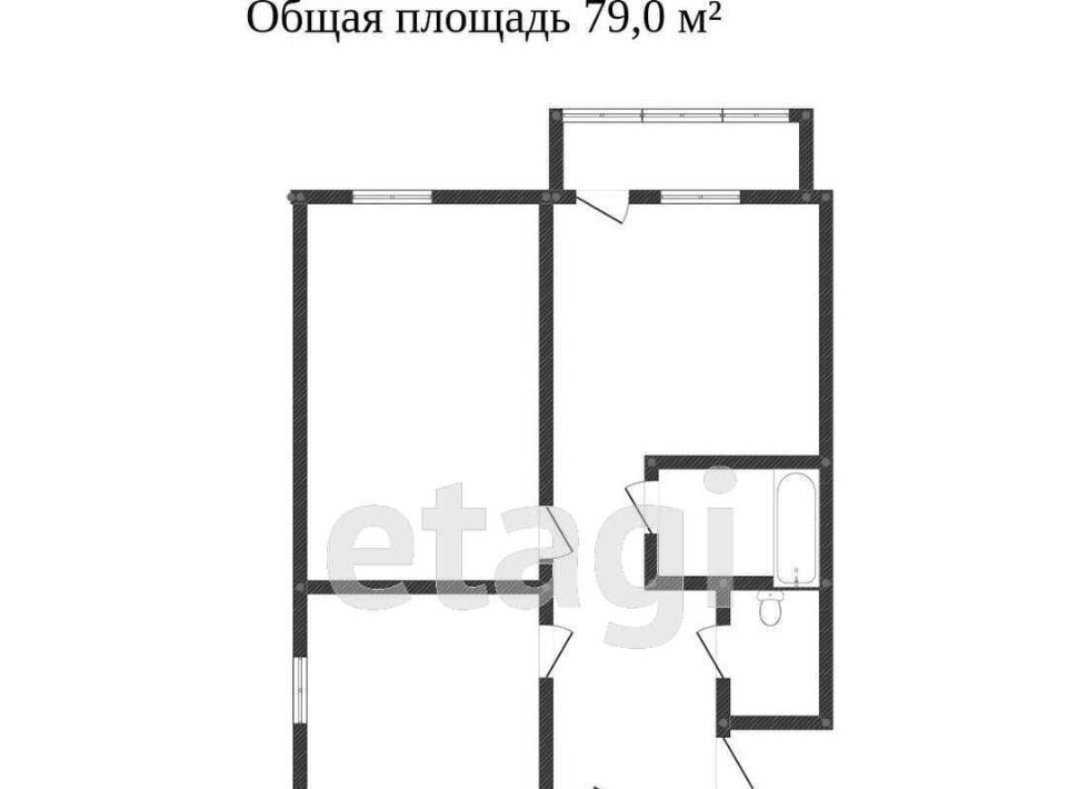 квартира г Краснодар р-н Прикубанский ул им. Героя Николая Шевелёва 5 фото 14