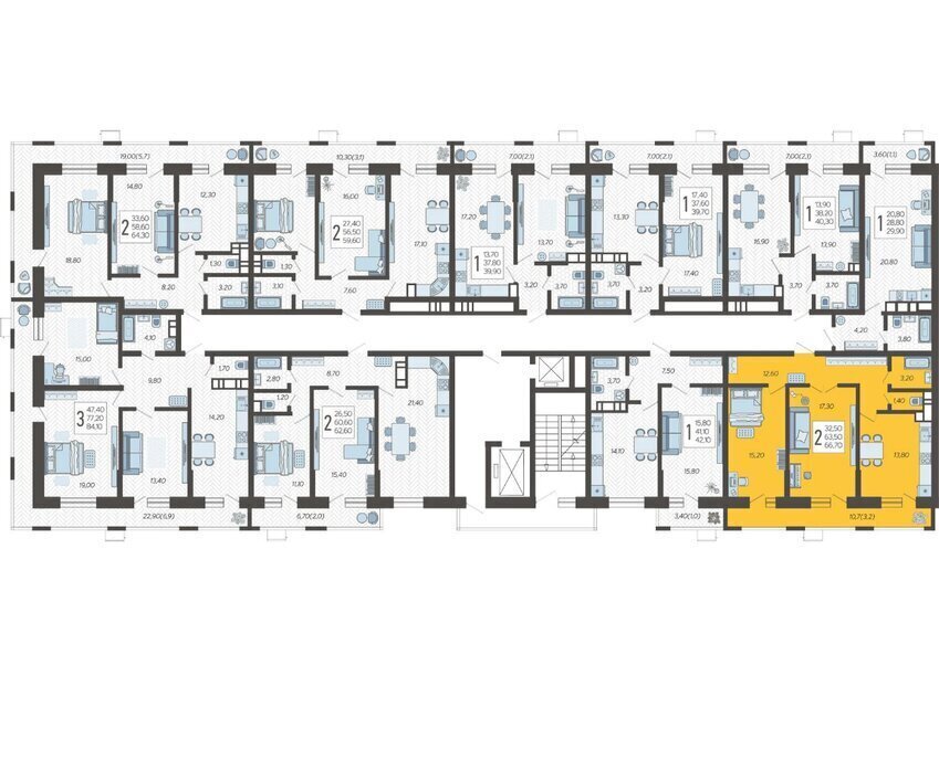 квартира г Краснодар микрорайон 9-й километр ул Ярославская 115/4 фото 2