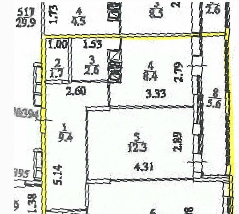 квартира г Краснодар р-н Прикубанский ул 3-я Трудовая 1/3 фото 2