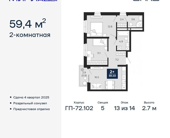 ЖК «Мириады» Ленинский административный округ фото