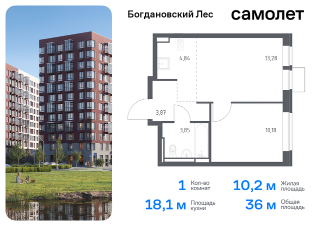 с/п Молоковское Домодедовская, жилой комплекс Богдановский Лес, 7. 2, Володарское шоссе фото