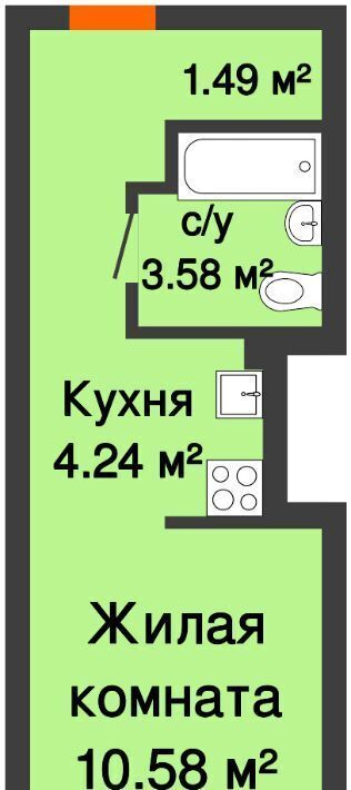 квартира г Воронеж р-н Коминтерновский ул Независимости 84/5 фото 39