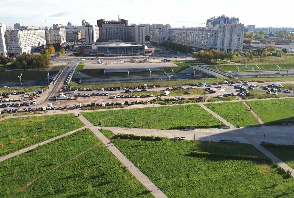 квартира г Санкт-Петербург метро Приморская б-р Александра Грина фото 2