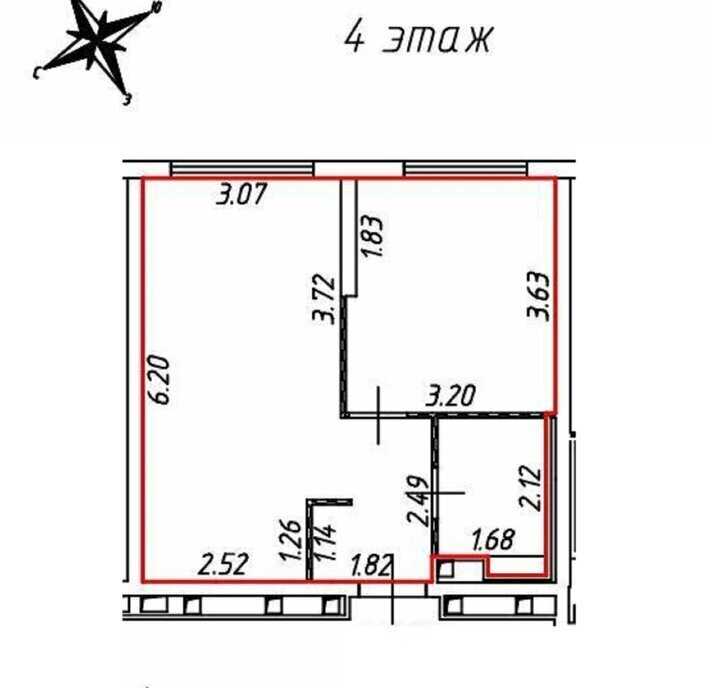 квартира г Москва метро Красный строитель ул Дорожная 46к/6 фото 1