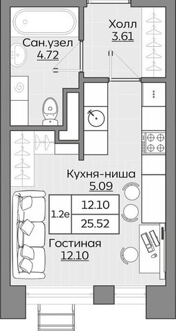 квартира р-н Приволжский Проспект Победы фото