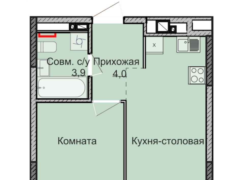 квартира г Ижевск р-н Ленинский Строитель ЖК «НЕО» жилрайон, 5-й мкр фото 1