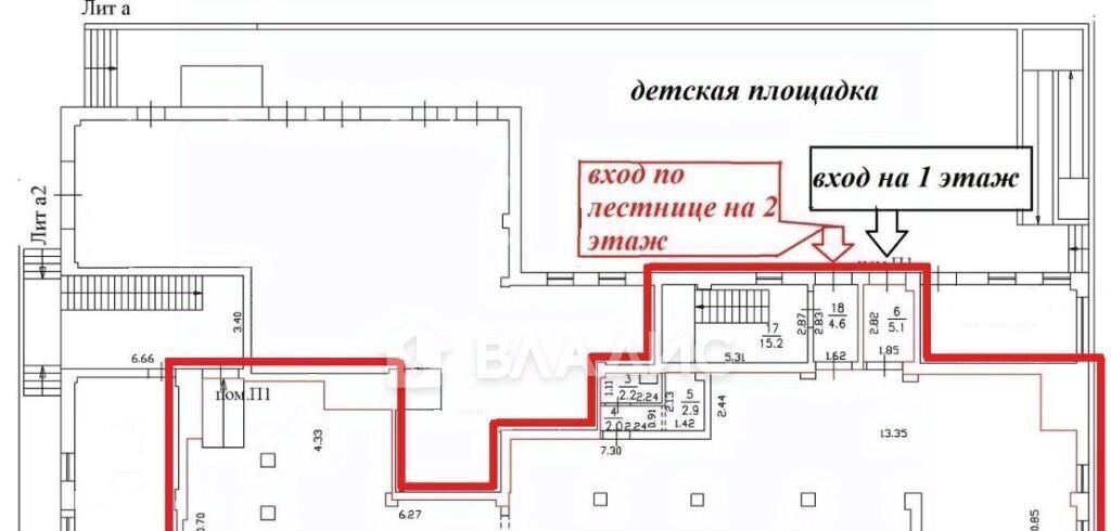 свободного назначения г Нижний Новгород р-н Нижегородский ул Крупской 14 фото 2