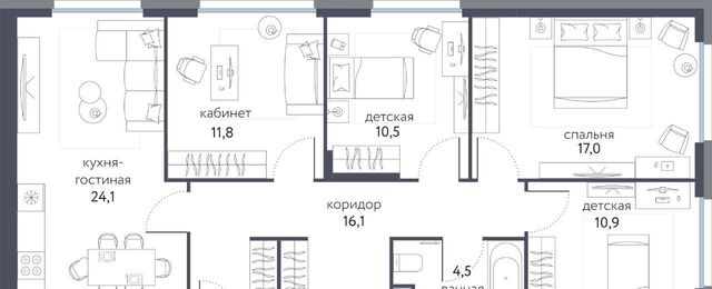 метро Бульвар Рокоссовского ЖК «Сиреневый парк» фото