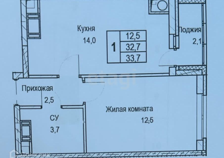 квартира г Тверь б-р Гусева 46 городской округ Тверь фото 9