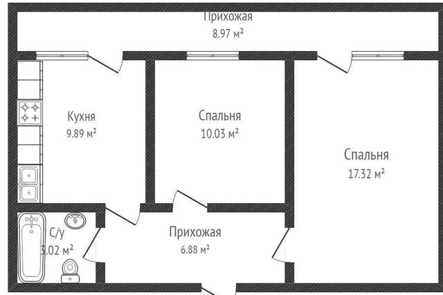 Краснодар городской округ, им. Цезаря Куникова, 18 к 1 фото