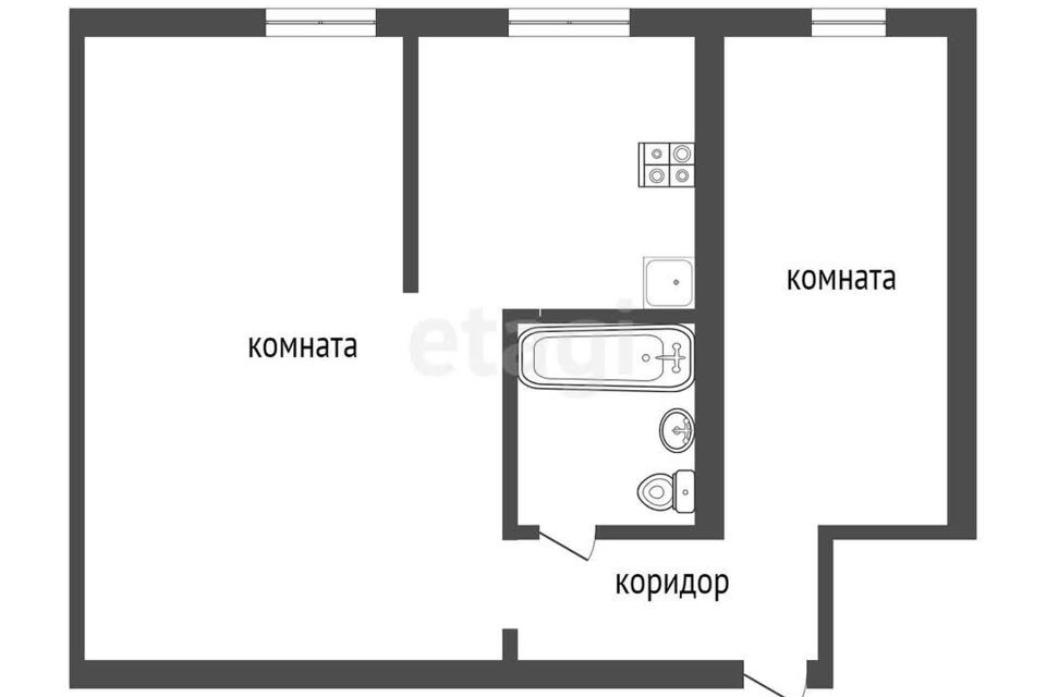 квартира г Улан-Удэ р-н Советский ул Ербанова 20 Улан-Удэ городской округ фото 7