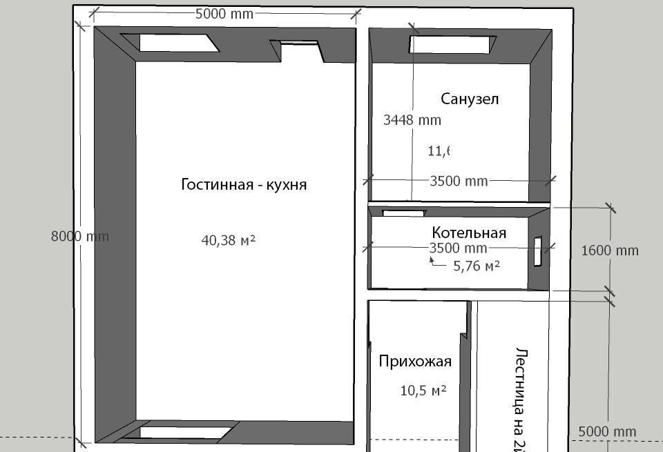 дом р-н Тахтамукайский п Новый ул Набережная 49/2 Яблоновское городское поселение фото 28