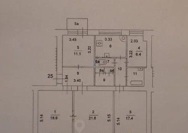 комната г Москва метро Семеновская пр-кт Будённого 19 фото 14