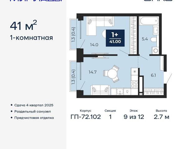 ЖК «Мириады» Ленинский административный округ фото